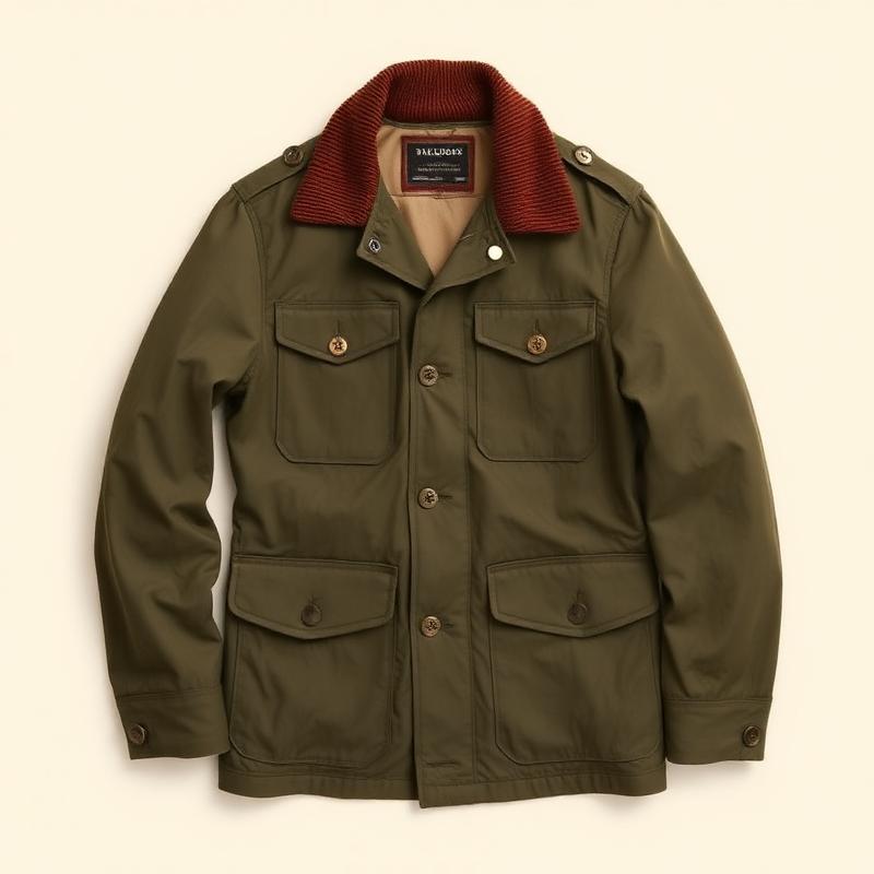 Waxed Cotton Field Jacket